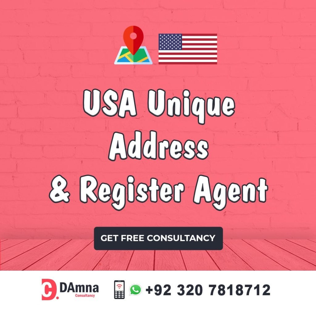 USA Unique Address & Register Agent - DAmna Consultancy LLC